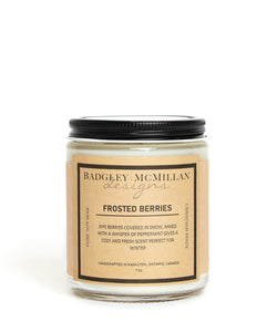 Frosted Berries 7 oz Soy Jar Candle