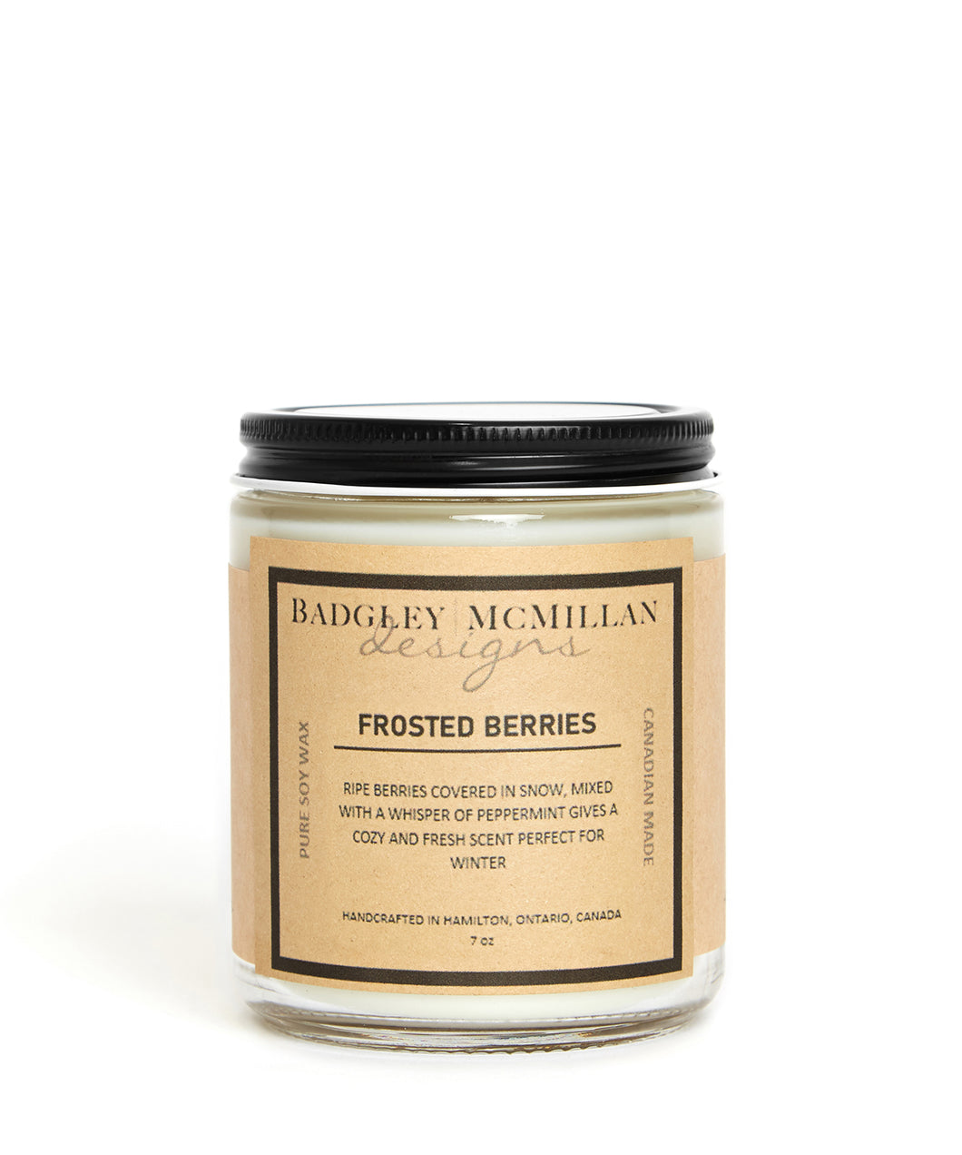 Frosted Berries 7 oz Soy Jar Candle
