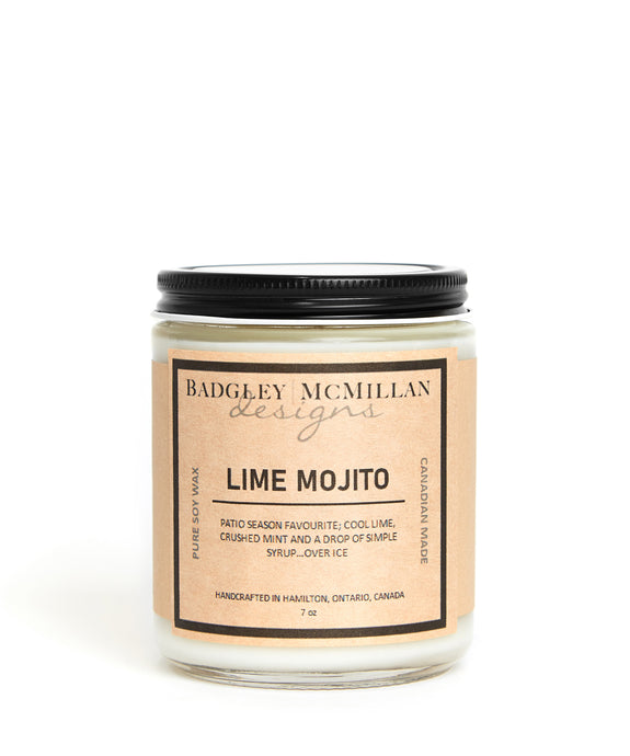Lime Mojito 7 oz Soy Jar Candle