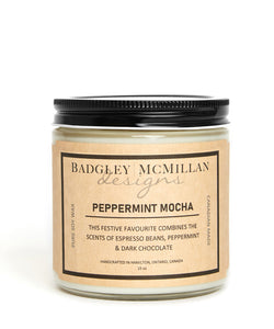 Peppermint Mocha 15 oz Soy Jar Candle