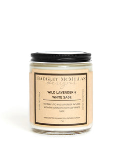 Wild Lavender & White Sage 7 oz Soy Jar Candle