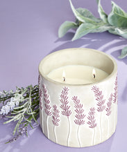 Load image into Gallery viewer, Wild Lavender &amp; White Sage 30 oz Soy Jar Candle
