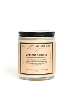 Apricot & Honey 7 oz Soy Jar Candle