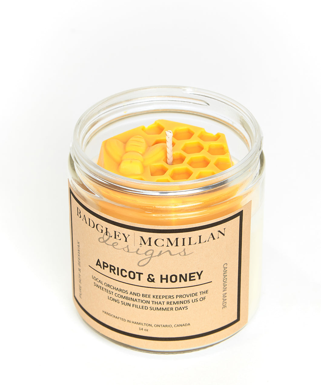 Apricot & Honey Specialty 14 oz Soy Jar Candle