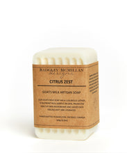 Load image into Gallery viewer, Citrus Zest 6.5 oz Artisan Bar Soap