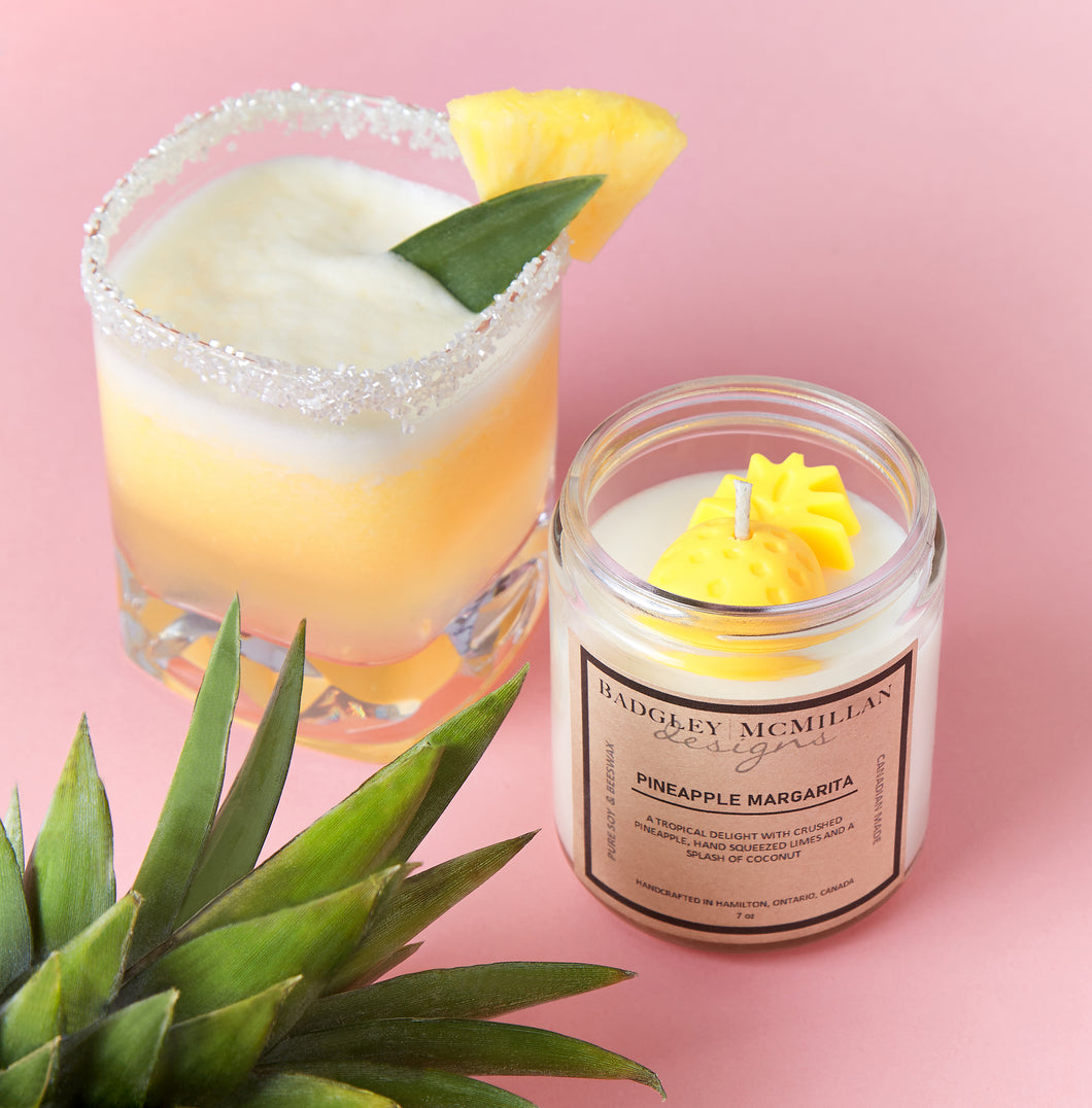Pineapple Margarita Specialty 7 oz Soy Jar Candle