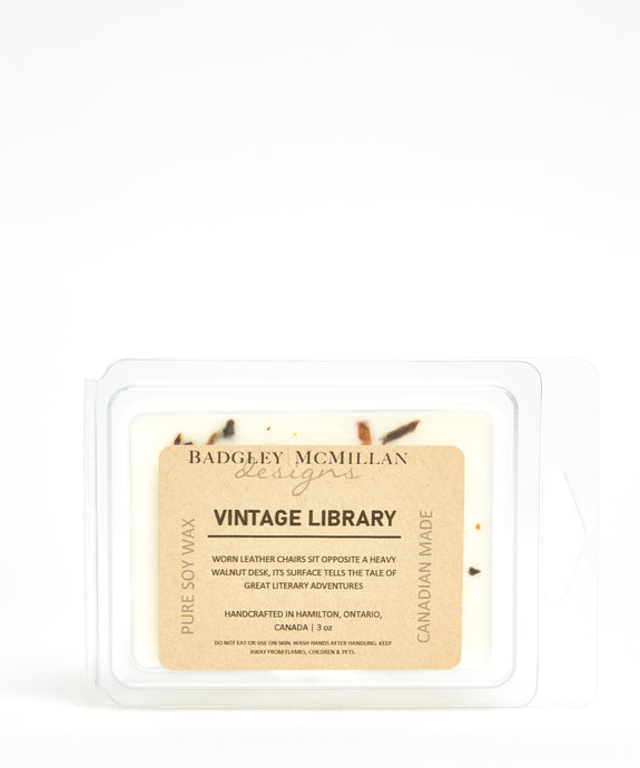 Vintage Library 3 oz Soy Wax Melt