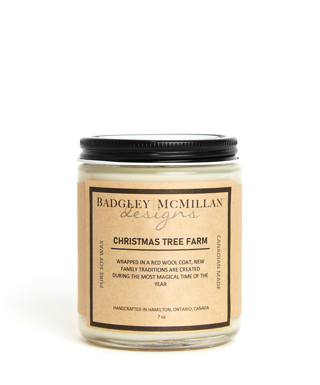 Christmas Tree Farm 7 oz Soy Jar Candle