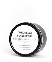Load image into Gallery viewer, Citronella Blackberry 7 oz Soy Jar Candle