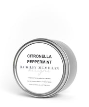 Load image into Gallery viewer, Citronella Peppermint 7 oz Soy Jar Candle