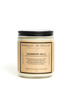 Cranberry Jelly 7 oz Soy Jar Candle