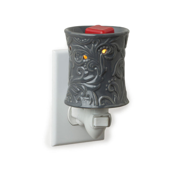 Grey Vine Pluggable Wax Warmer