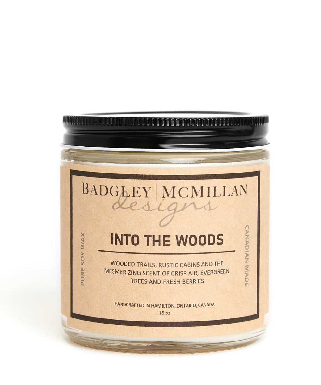 Into the Woods 15 oz Soy Jar Candle