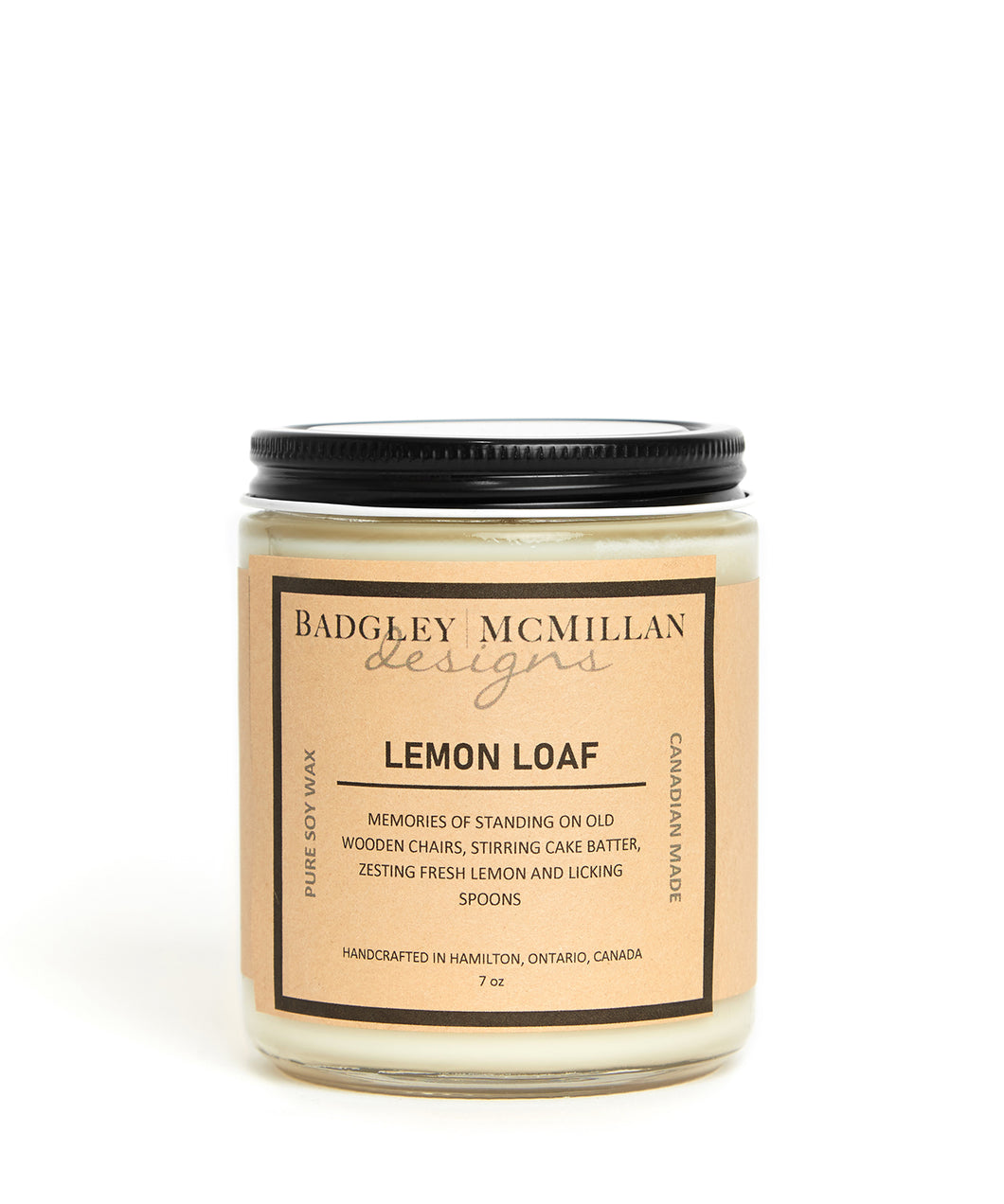 Lemon Loaf 7 oz Soy Jar Candle