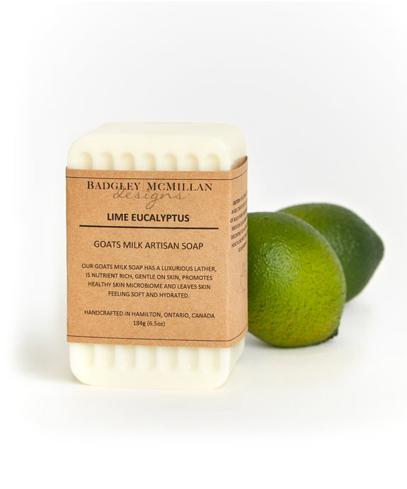 Lime Eucalyptus 6.5 oz Artisan Bar Soap