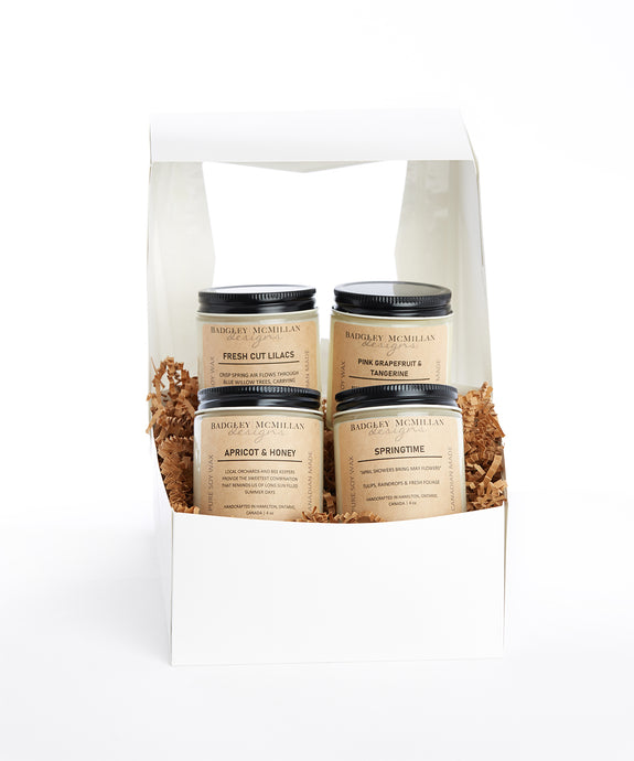 Mini 4 oz Candle Box Set