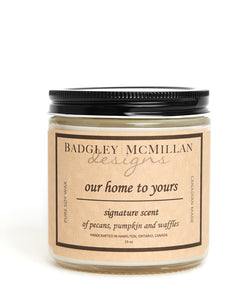 Our Home to Yours 15 oz Soy Jar Candle