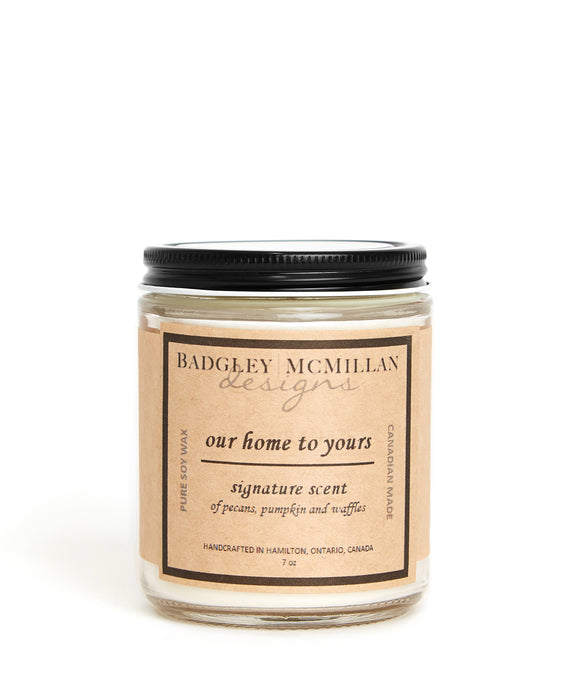 Our Home to Yours 7 oz Soy Jar Candle