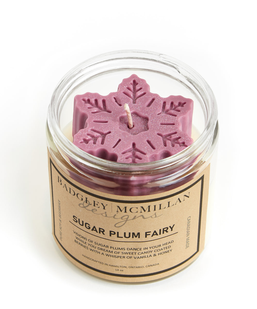 Sugar Plum Fairy Specialty 14 oz Soy Jar Candle