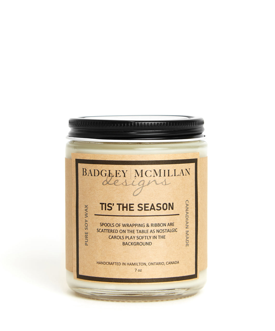 Tis' the Season 7 oz Soy Jar Candle